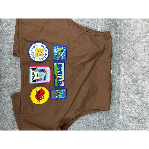 Vintage Brownies Girl Scouts Vest with patches Greater Long Beach CA early 2000s - Picture 2 of 7